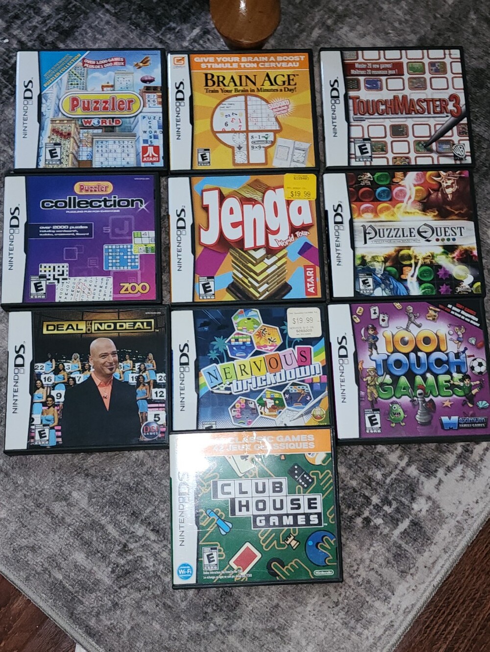 Lot Of 10 Nintendo DS Games